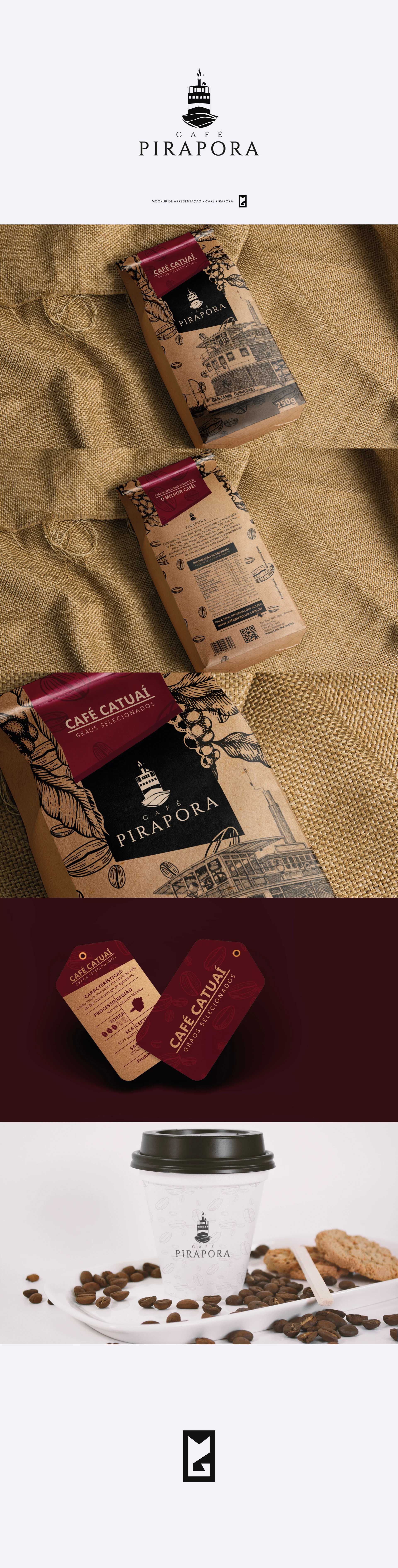 Café Pirapora: visual presentation 1