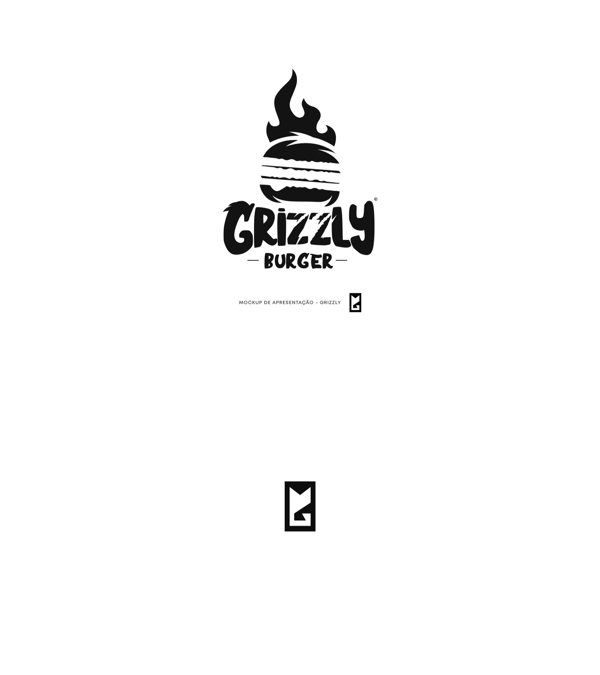 Grizzly Burger: apresentação visual 1